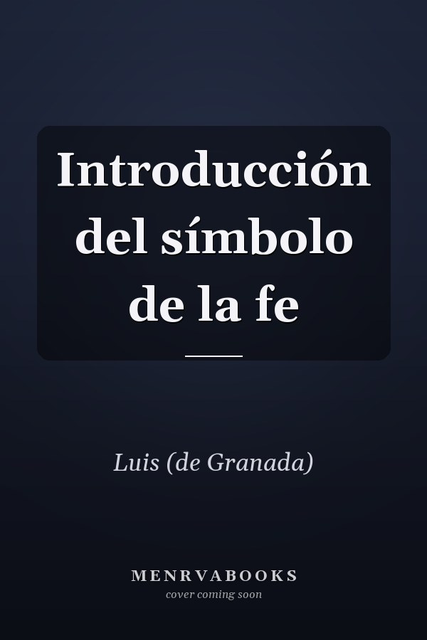 Introducción del símbolo de la fe