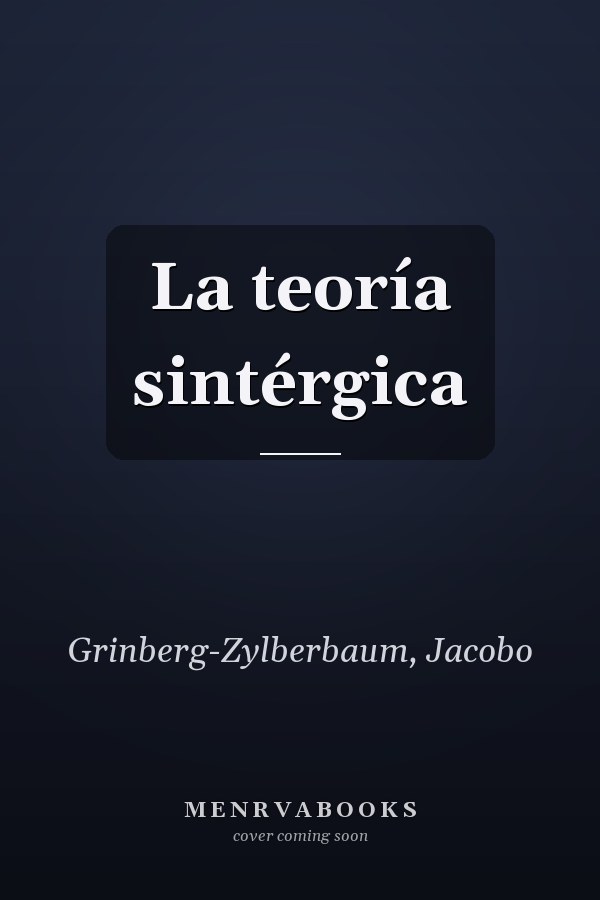 La teoría sintérgica