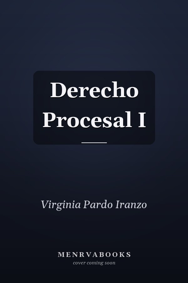 Derecho Procesal I
