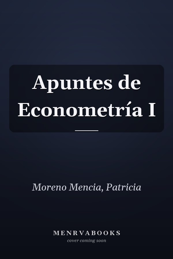 Apuntes de Econometría I
