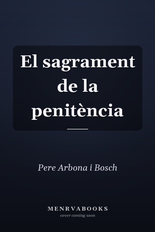 El sagrament de la penitència