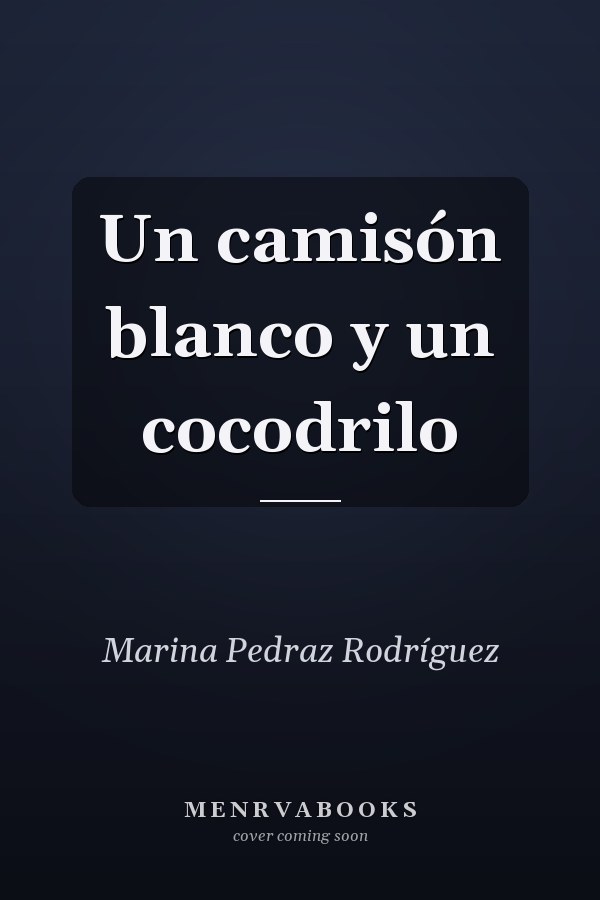 Un camisón blanco y un cocodrilo
