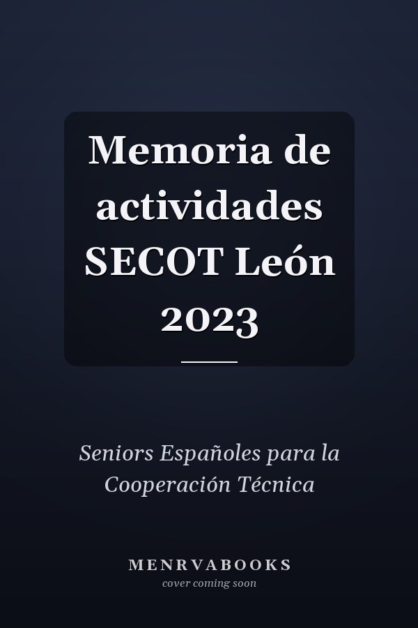 Memoria de actividades SECOT León 2023