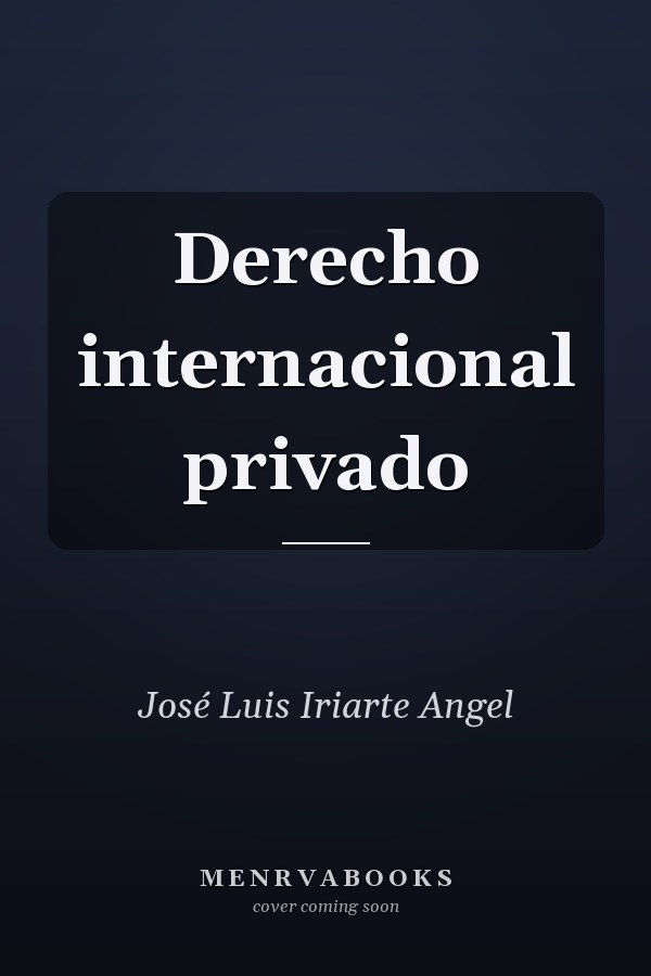 Derecho internacional privado