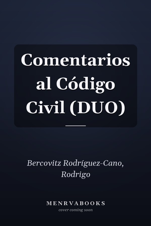 Comentarios al Código Civil (DUO)
