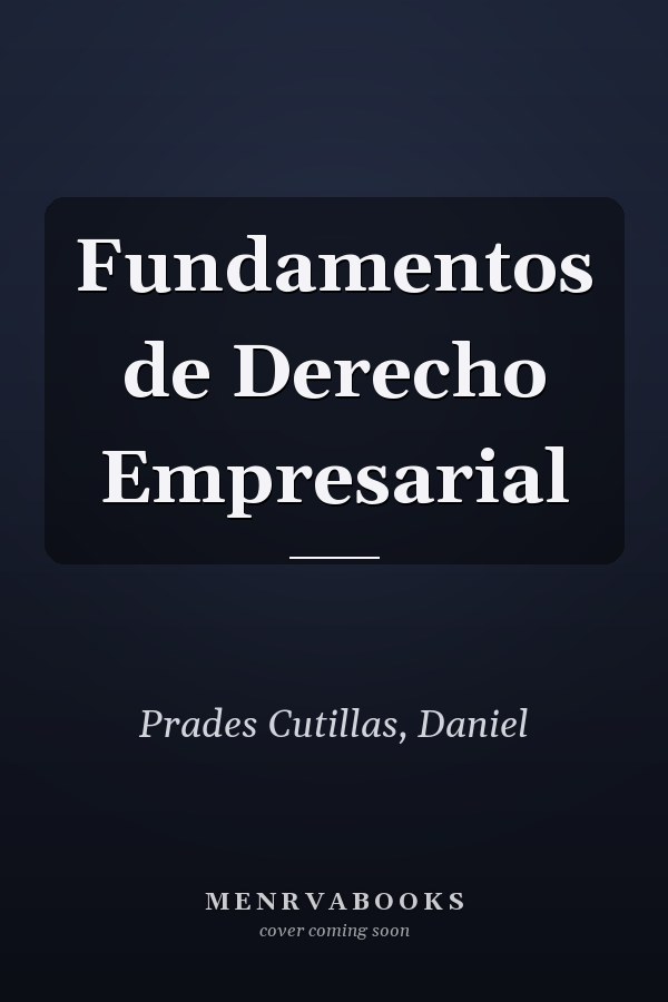 Fundamentos de Derecho Empresarial