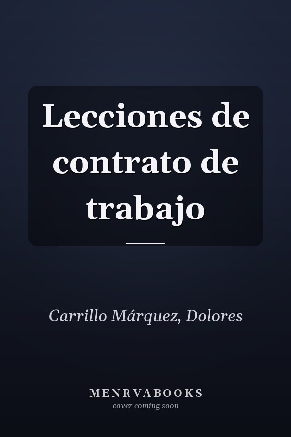 Lecciones de contrato de trabajo