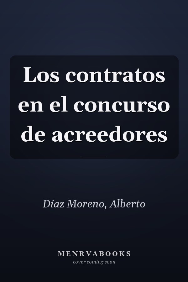 Los contratos en el concurso de acreedores