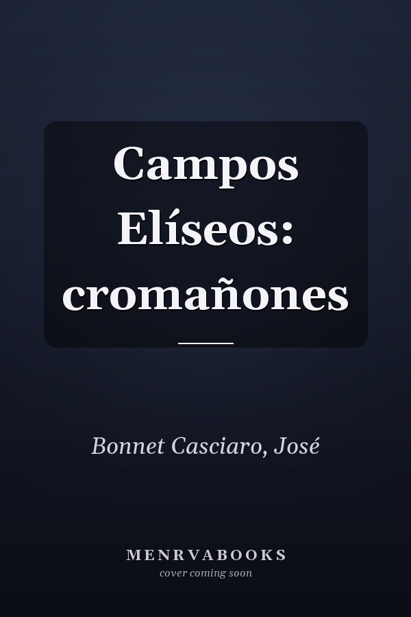 Campos Elíseos: cromañones