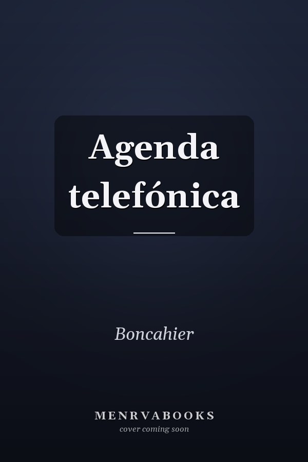 Agenda telefónica