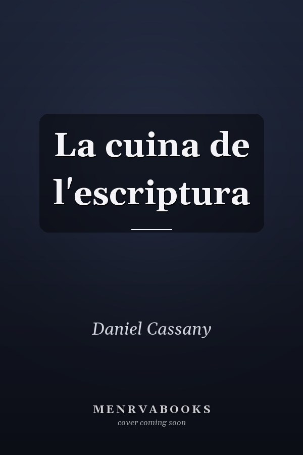 La cuina de l'escriptura