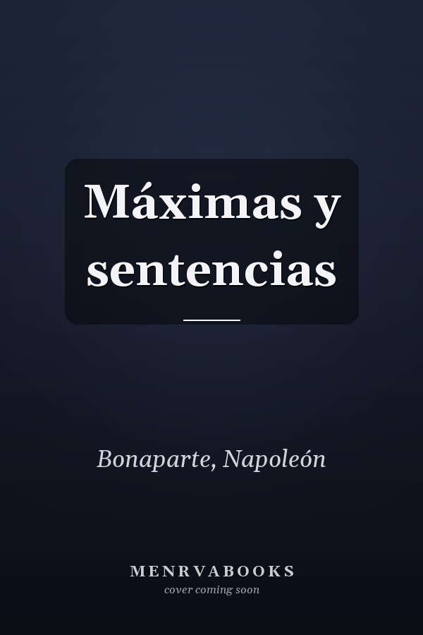 Máximas y sentencias
