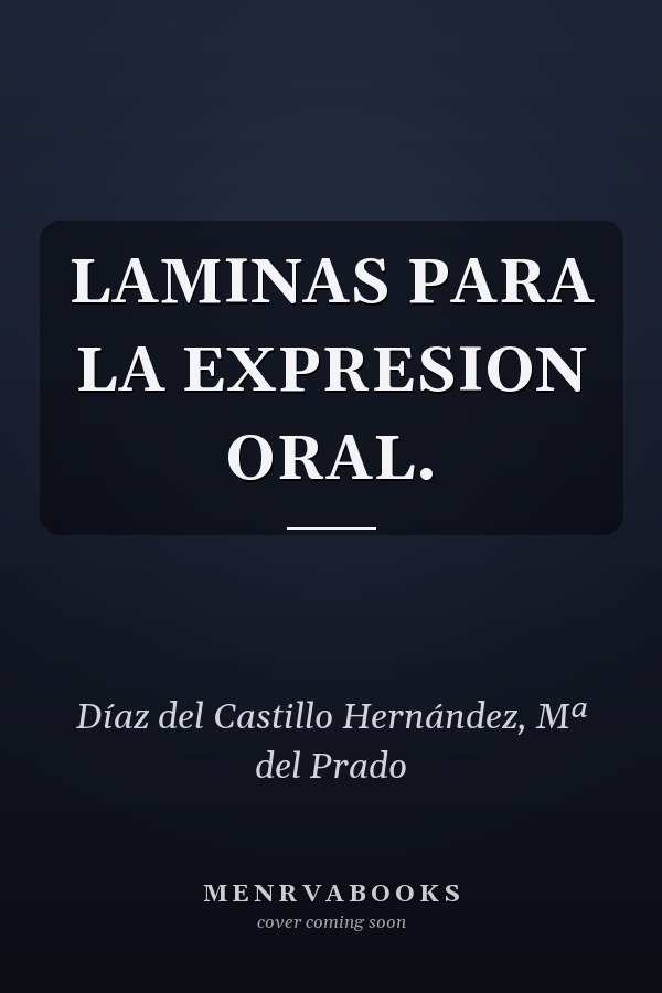 LAMINAS PARA LA EXPRESION ORAL.