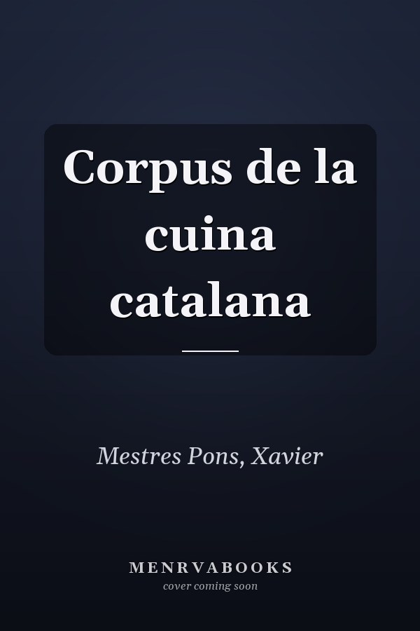 Corpus de la cuina catalana