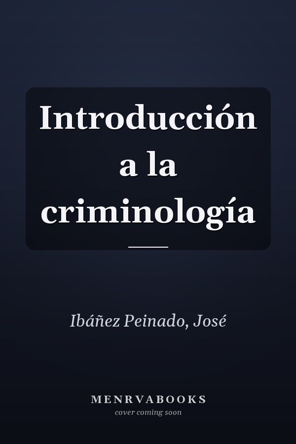 Introducción a la criminología