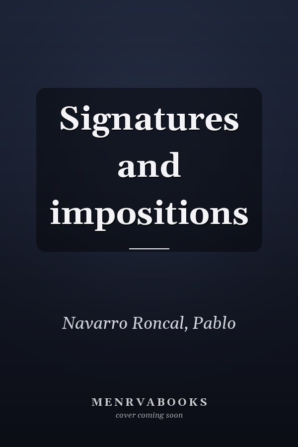 Signatures and impositions