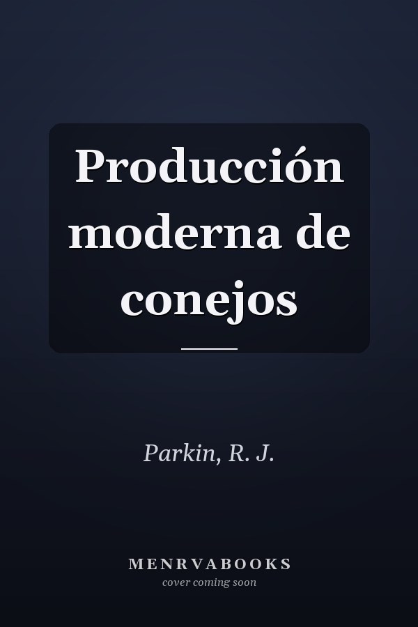Producción moderna de conejos