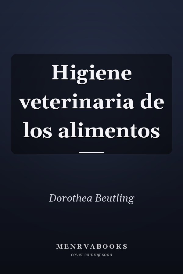 Higiene veterinaria de los alimentos