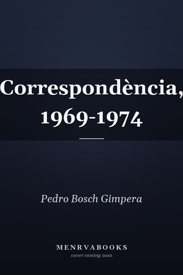 Correspondència, 1969-1974