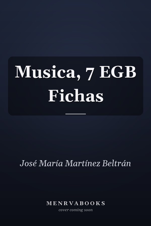 Musica, 7 EGB Fichas