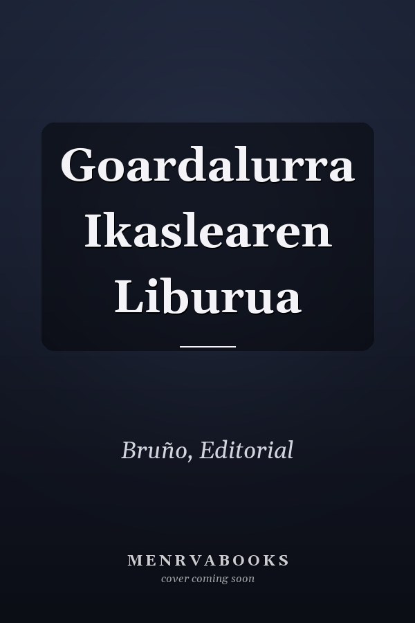 Goardalurra Ikaslearen Liburua
