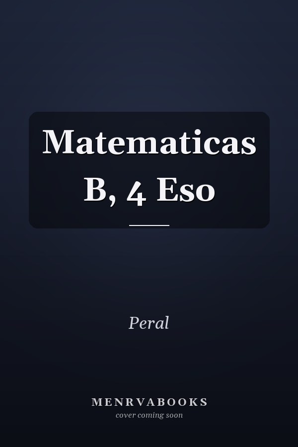 Matematicas B, 4 Eso