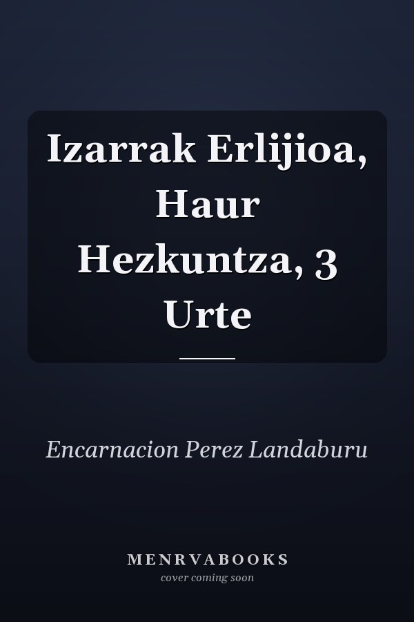 Izarrak Erlijioa, Haur Hezkuntza, 3 Urte