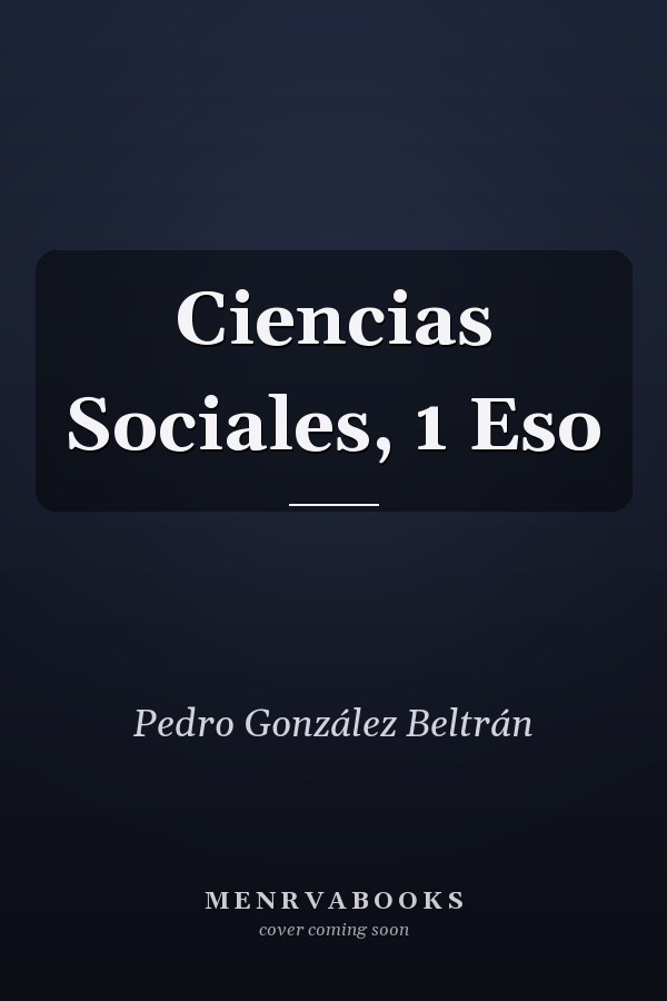 Ciencias Sociales, 1 Eso