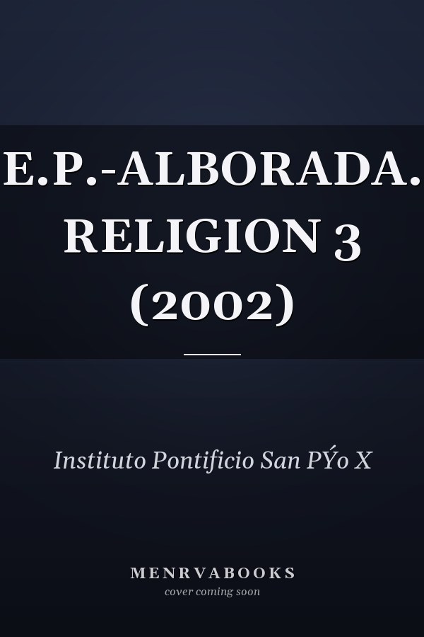 E.P.-ALBORADA. RELIGION 3 (2002)