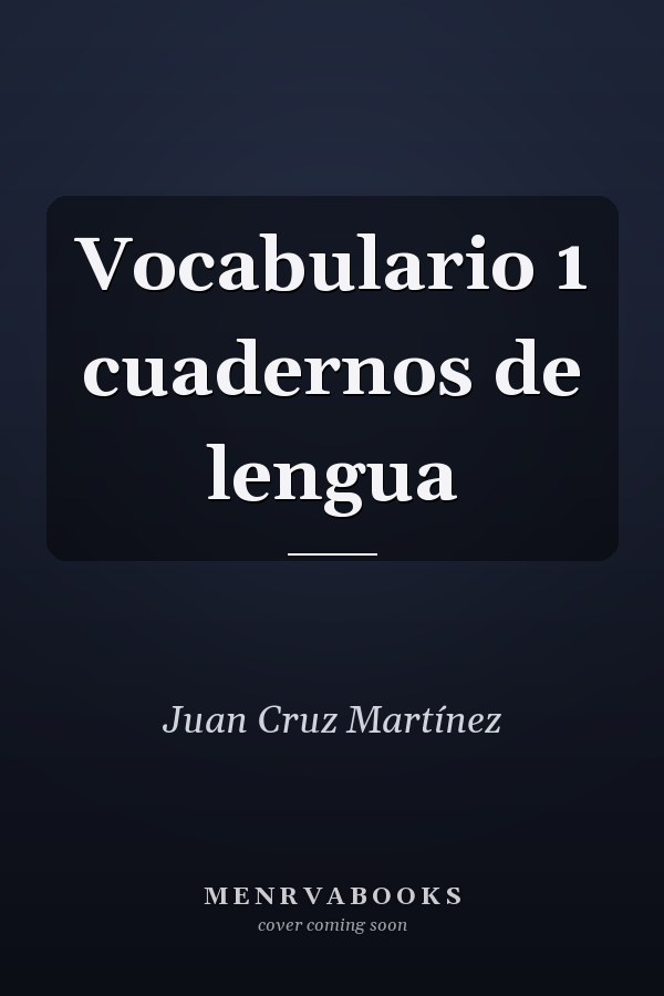 Vocabulario 1 cuadernos de lengua