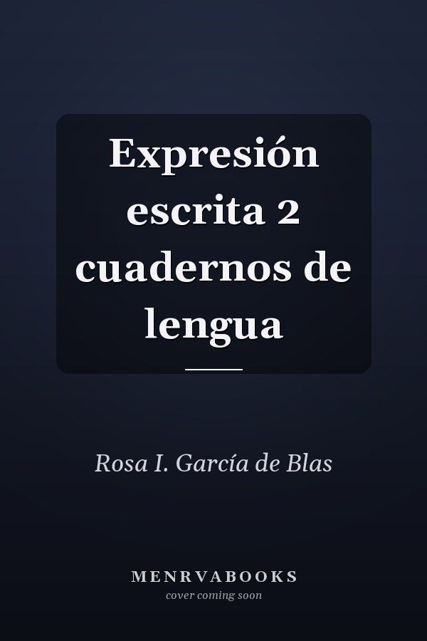 Expresión escrita 2 cuadernos de lengua