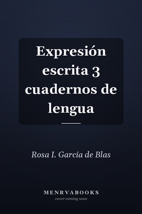 Expresión escrita 3 cuadernos de lengua