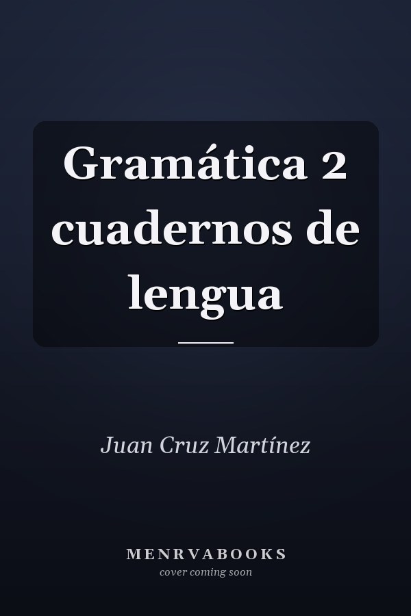 Gramática 2 cuadernos de lengua