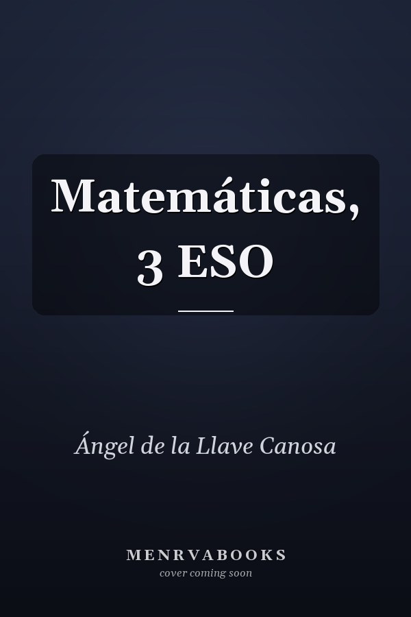 Matemáticas, 3 ESO
