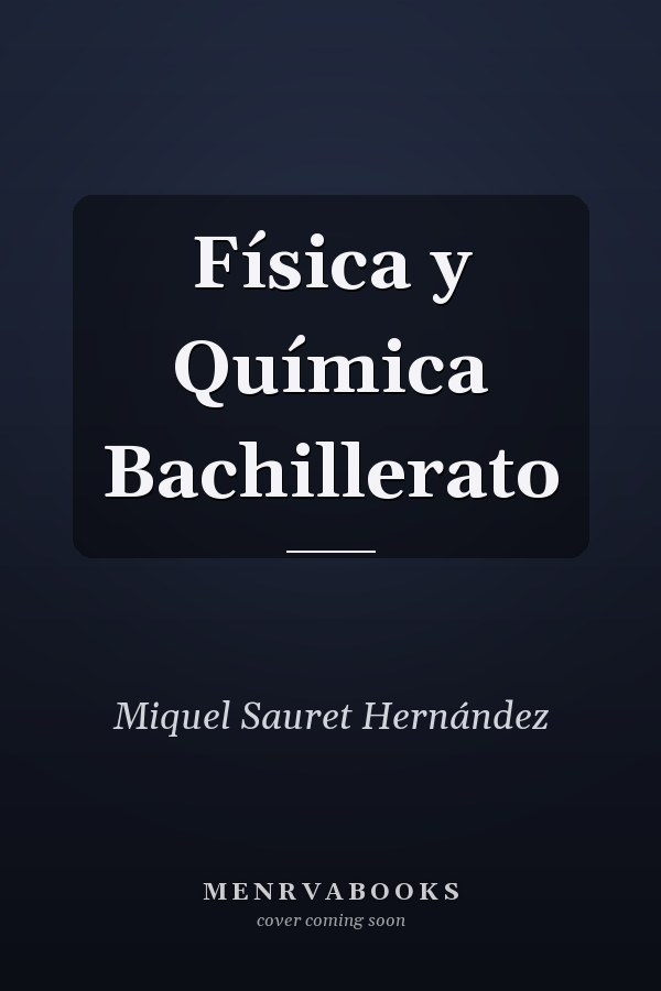 Física y Química Bachillerato