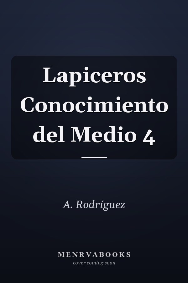 Lapiceros Conocimiento del Medio 4