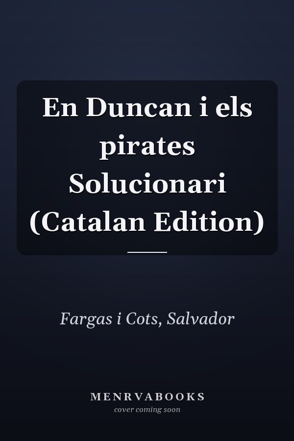 En Duncan i els pirates Solucionari (Catalan Edition)
