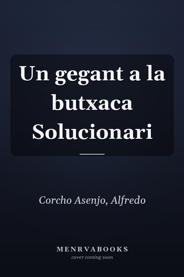 Un gegant a la butxaca Solucionari