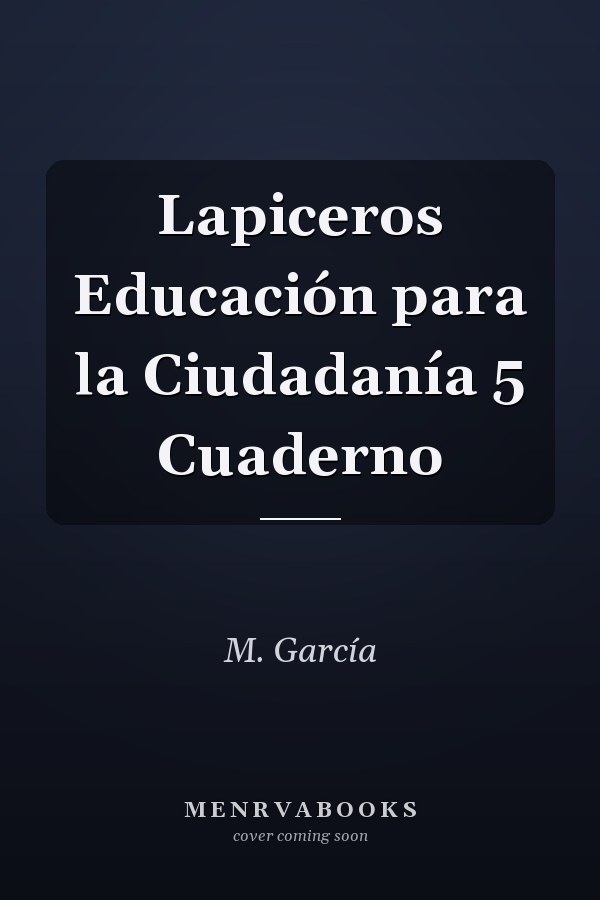 Lapiceros Educación para la Ciudadanía 5 Cuaderno