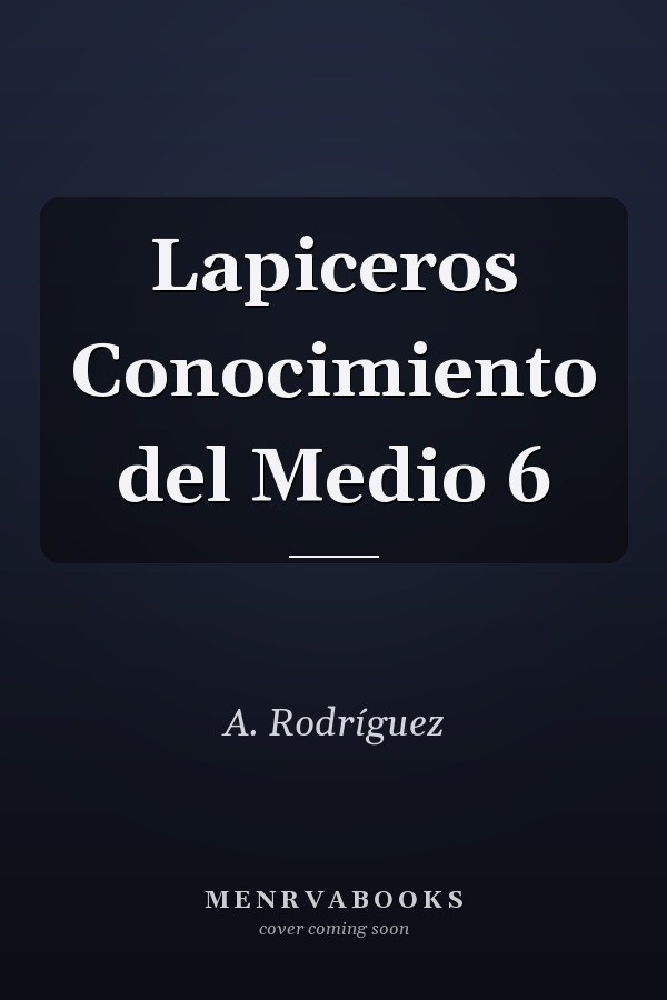 Lapiceros Conocimiento del Medio 6
