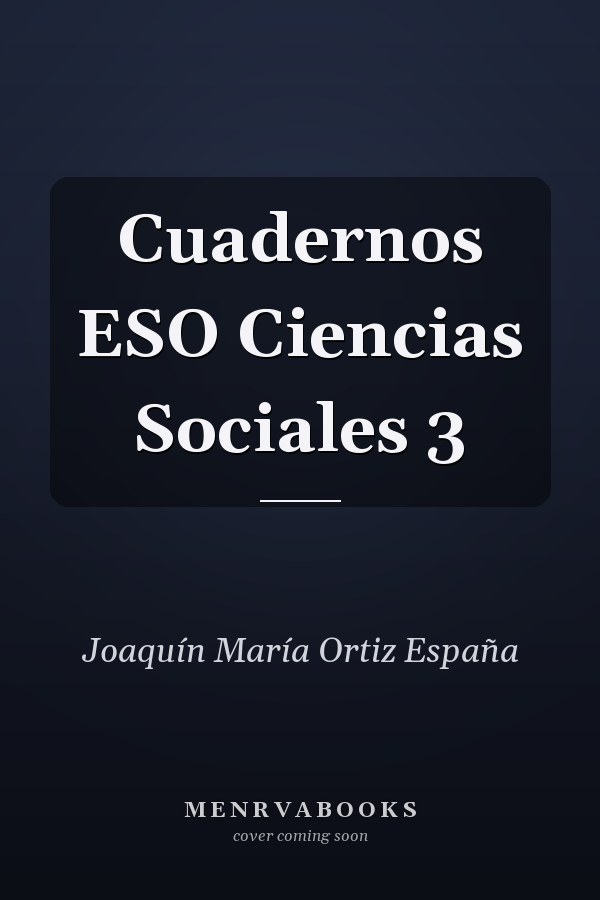 Cuadernos ESO Ciencias Sociales 3