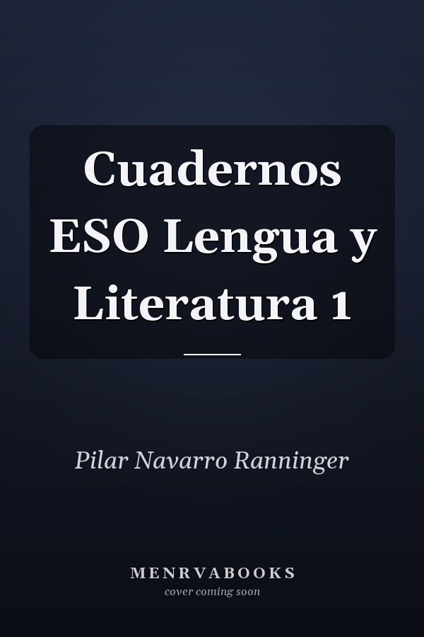 Cuadernos ESO Lengua y Literatura 1