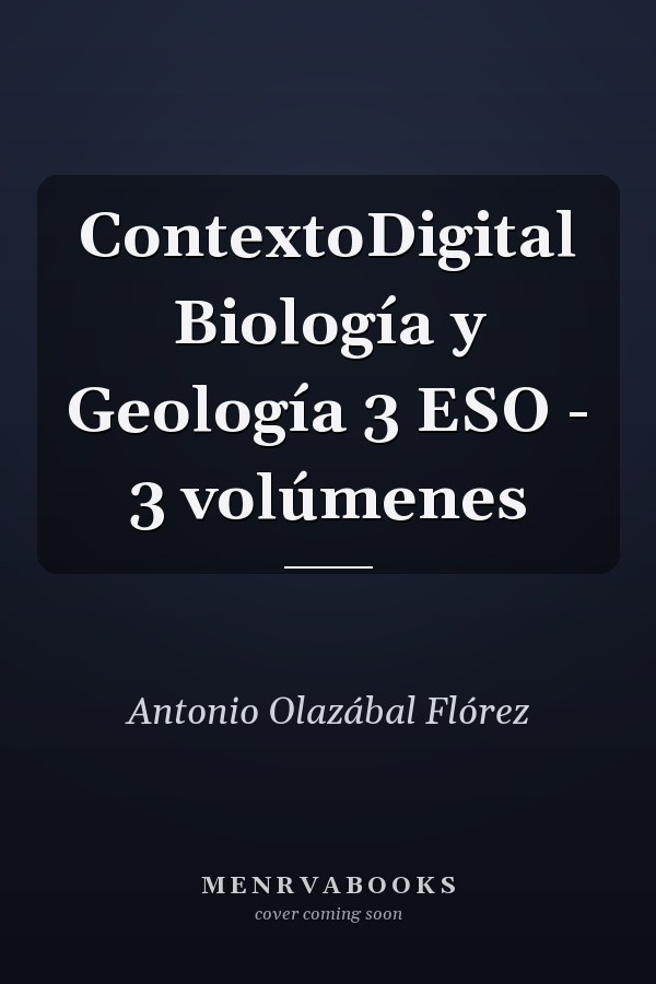 ContextoDigital Biología y Geología 3 ESO - 3 volúmenes