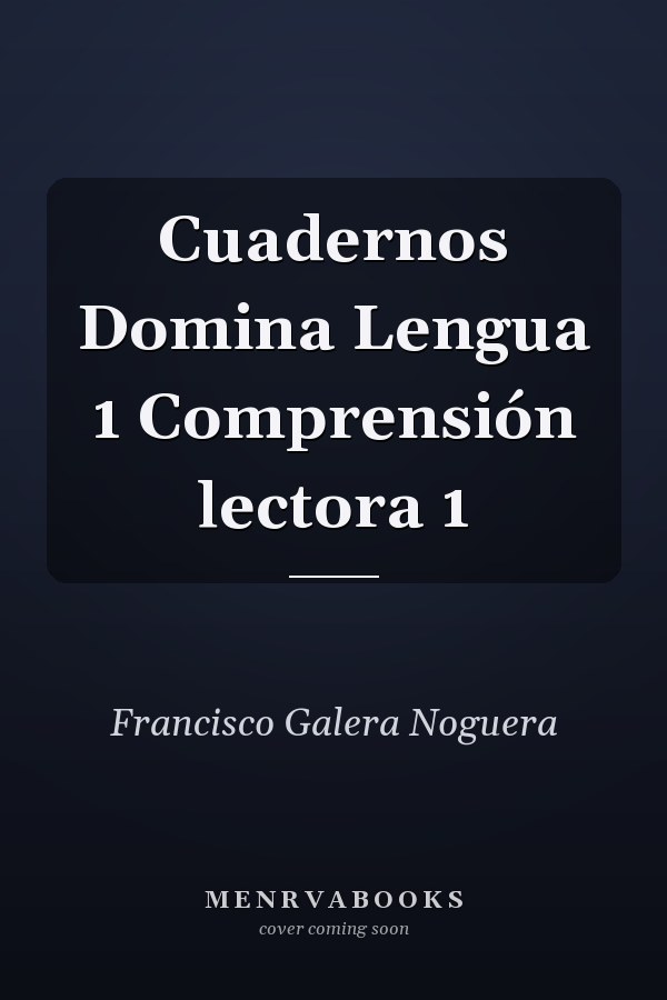 Cuadernos Domina Lengua 1 Comprensión lectora 1