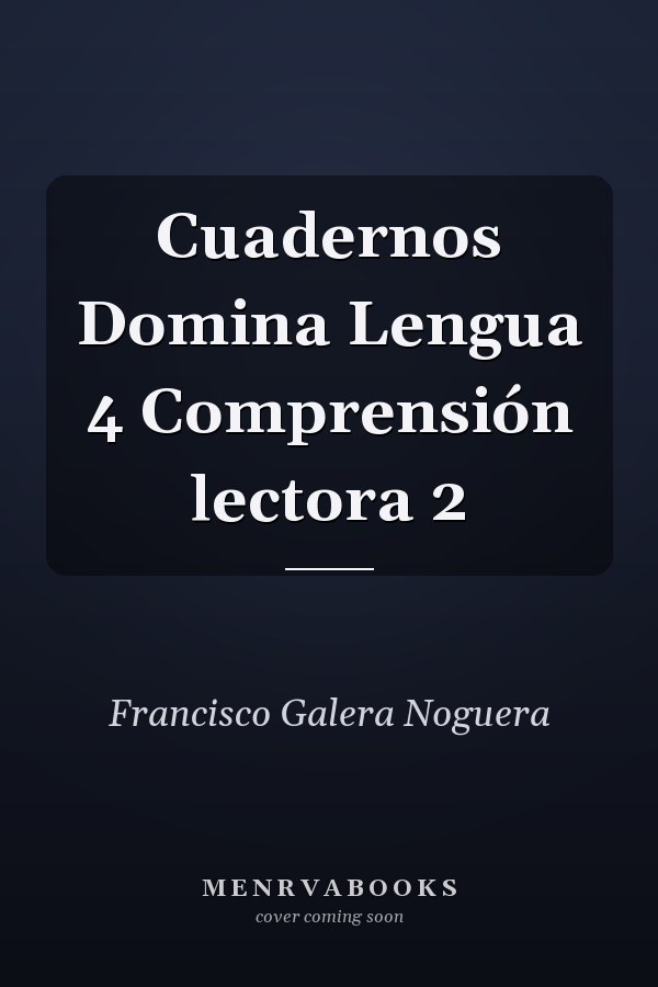 Cuadernos Domina Lengua 4 Comprensión lectora 2