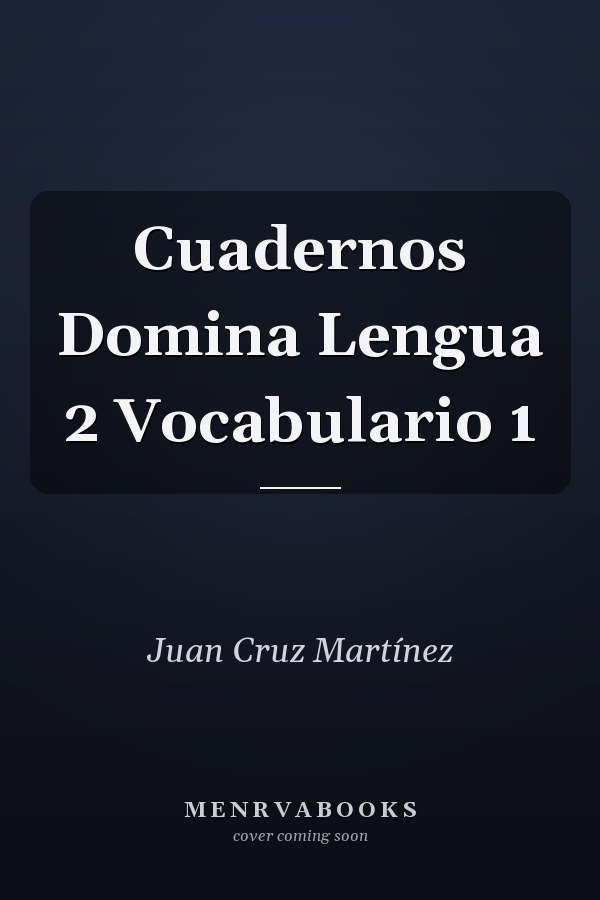 Cuadernos Domina Lengua 2 Vocabulario 1