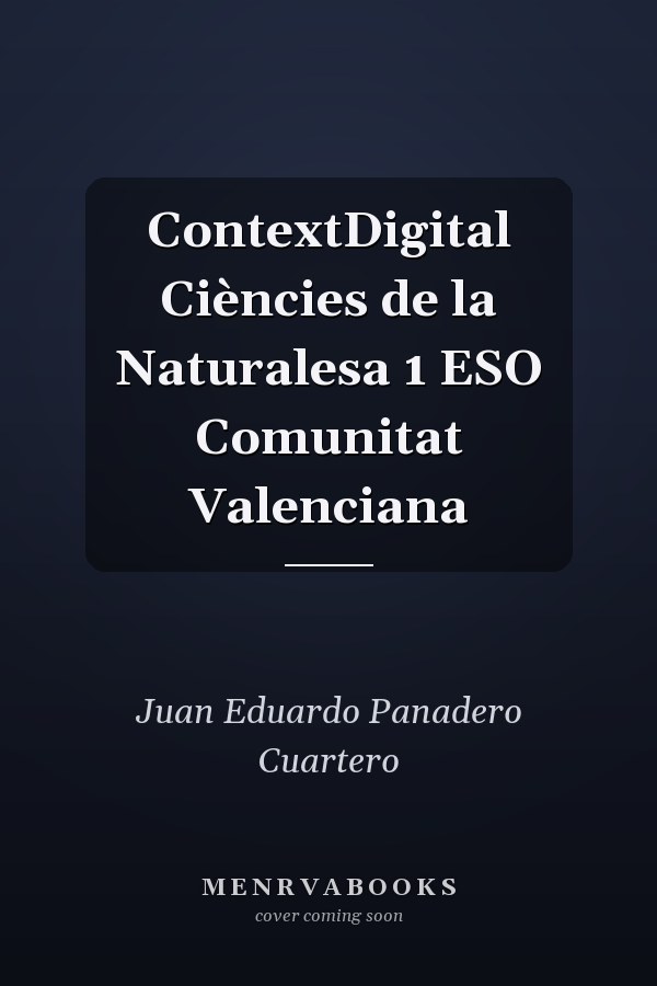 ContextDigital Ciències de la Naturalesa 1 ESO Comunitat Valenciana