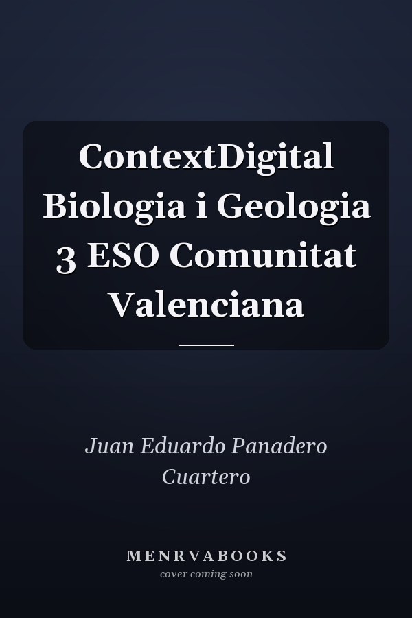ContextDigital Biologia i Geologia 3 ESO Comunitat Valenciana