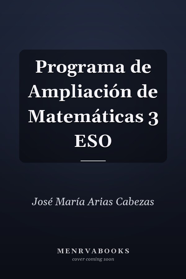 Programa de Ampliación de Matemáticas 3 ESO