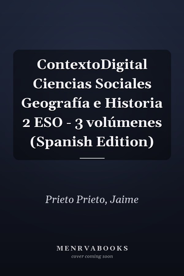 ContextoDigital Ciencias Sociales Geografía e Historia 2 ESO - 3 volúmenes (Spanish Edition)
